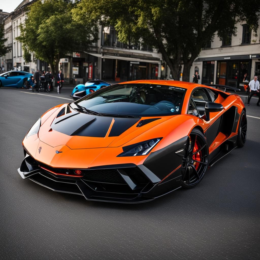 Lamborghini McLaren Supercharger Hybrid: AI Concept Art