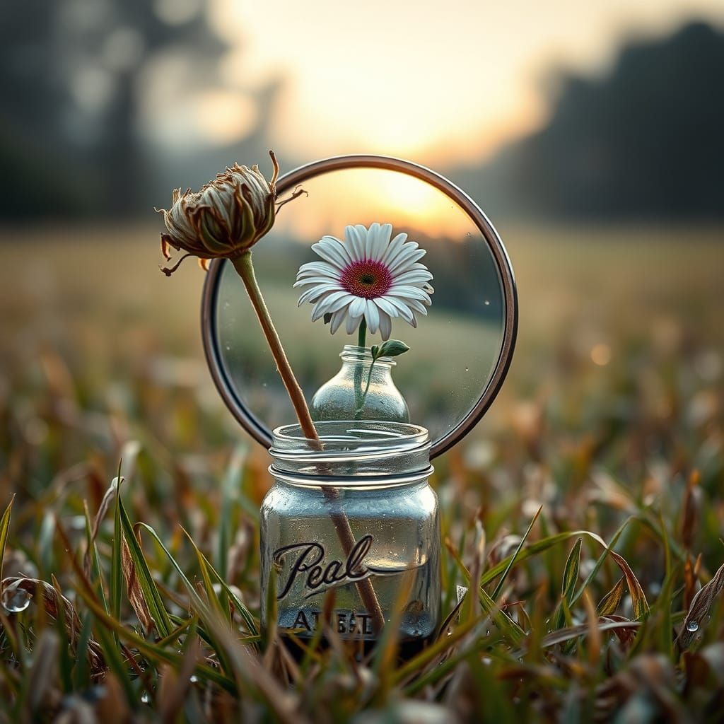Dichotomous Floral Reflection in Professional Photography St...