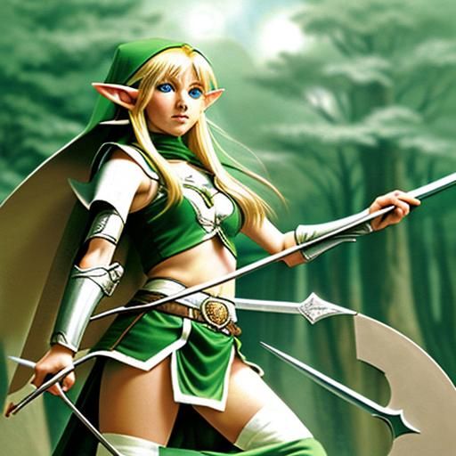 Shining Force Elf Archer