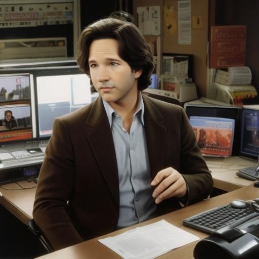 Paul Rudd as Brian Fantana, 1974 Field Reporter