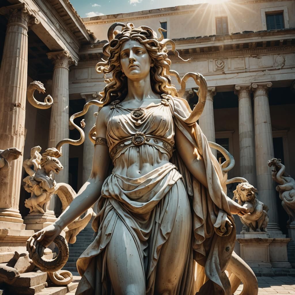 Medusa in Tears: A Neoclassical Masterpiece