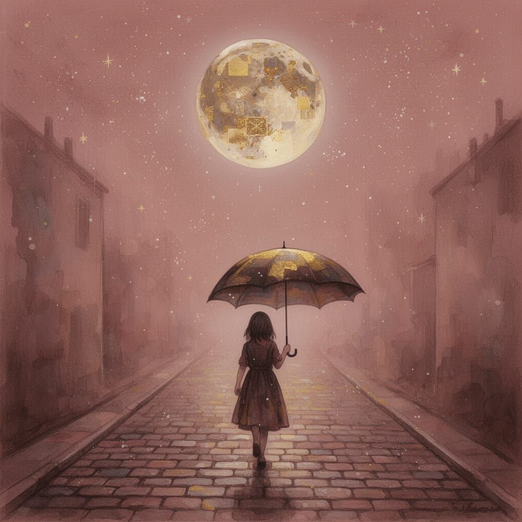 When the Moon Followed Her Home