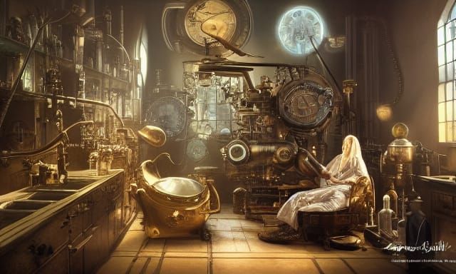 Steampunk Mad Scientist's Lab: Award-Winning Photography