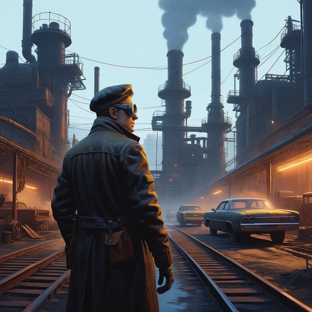 Gritty Industrial Future Awaits Clint Barton