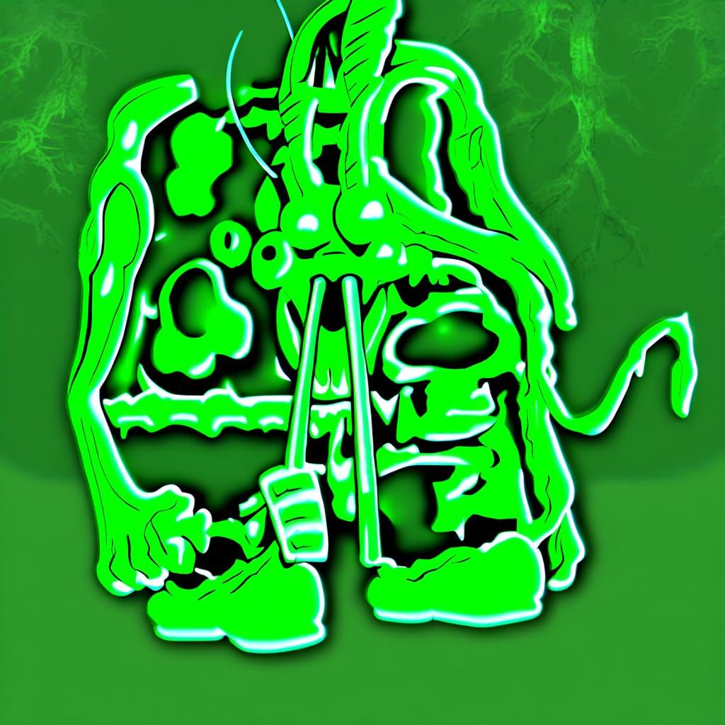 Dark Fantasy Beast Unleashes Terror in Ancient Forest