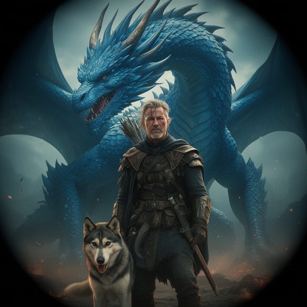 Rogue and Husky Before Blue Dragon, Cinematic Style