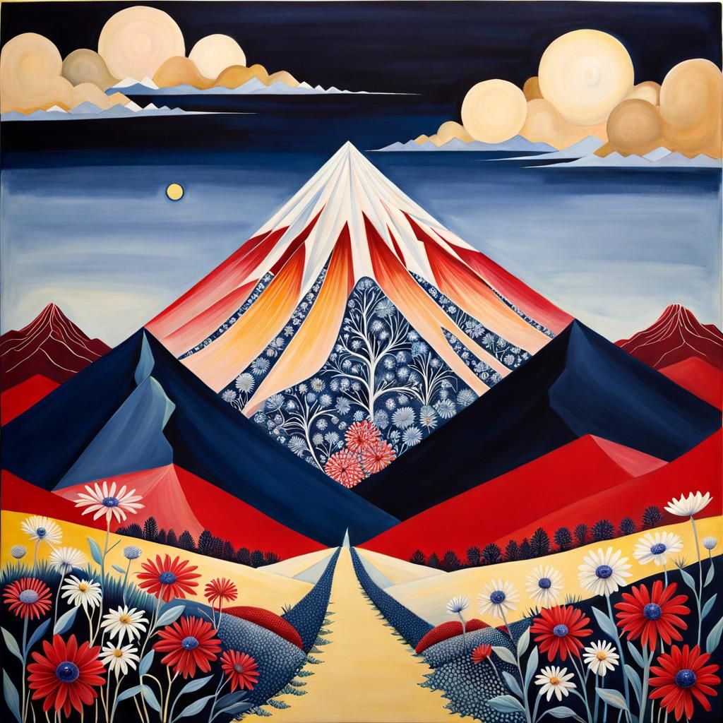 Melancholic Landscape of Sadness and Disappointment