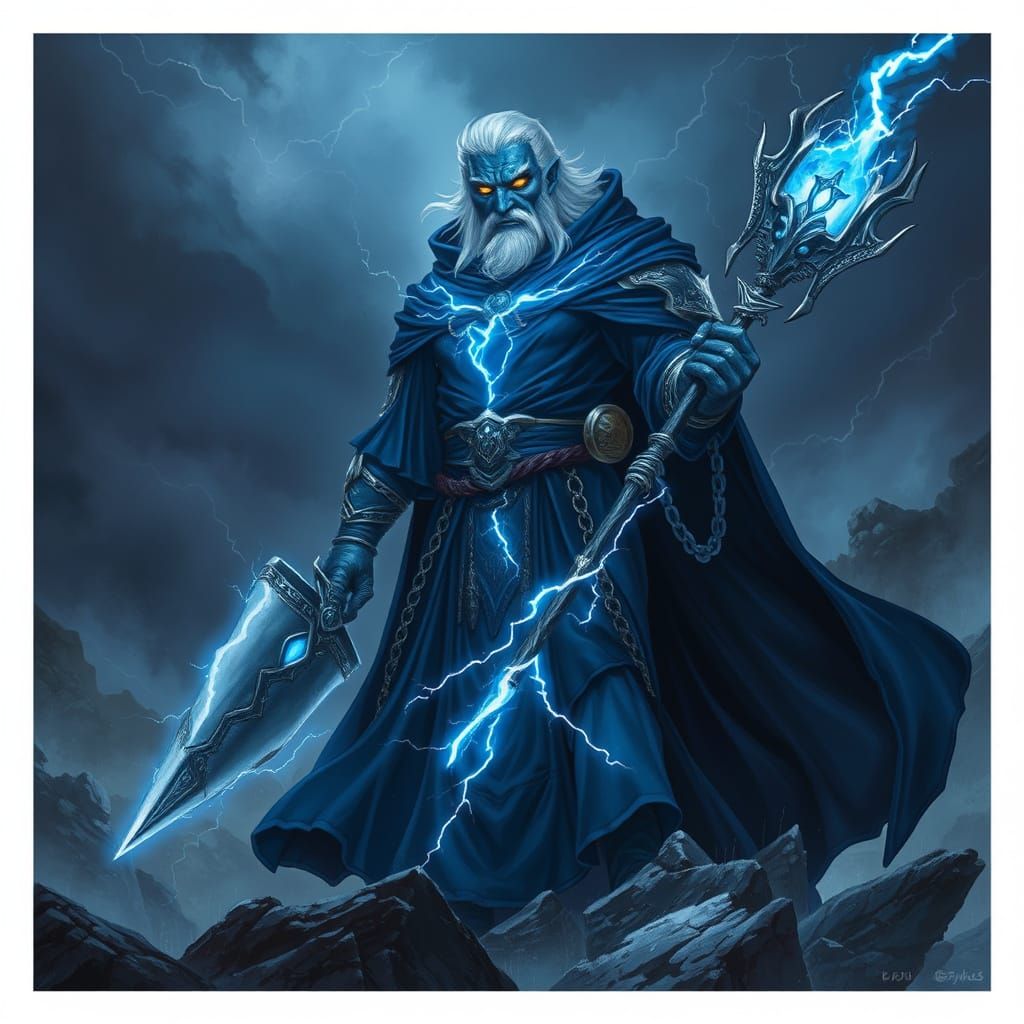 Zahkriisos in Stormy Solstheim Landscape