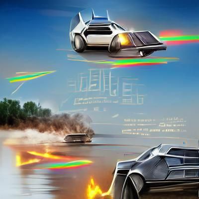 The Delorean Retour vers le futur