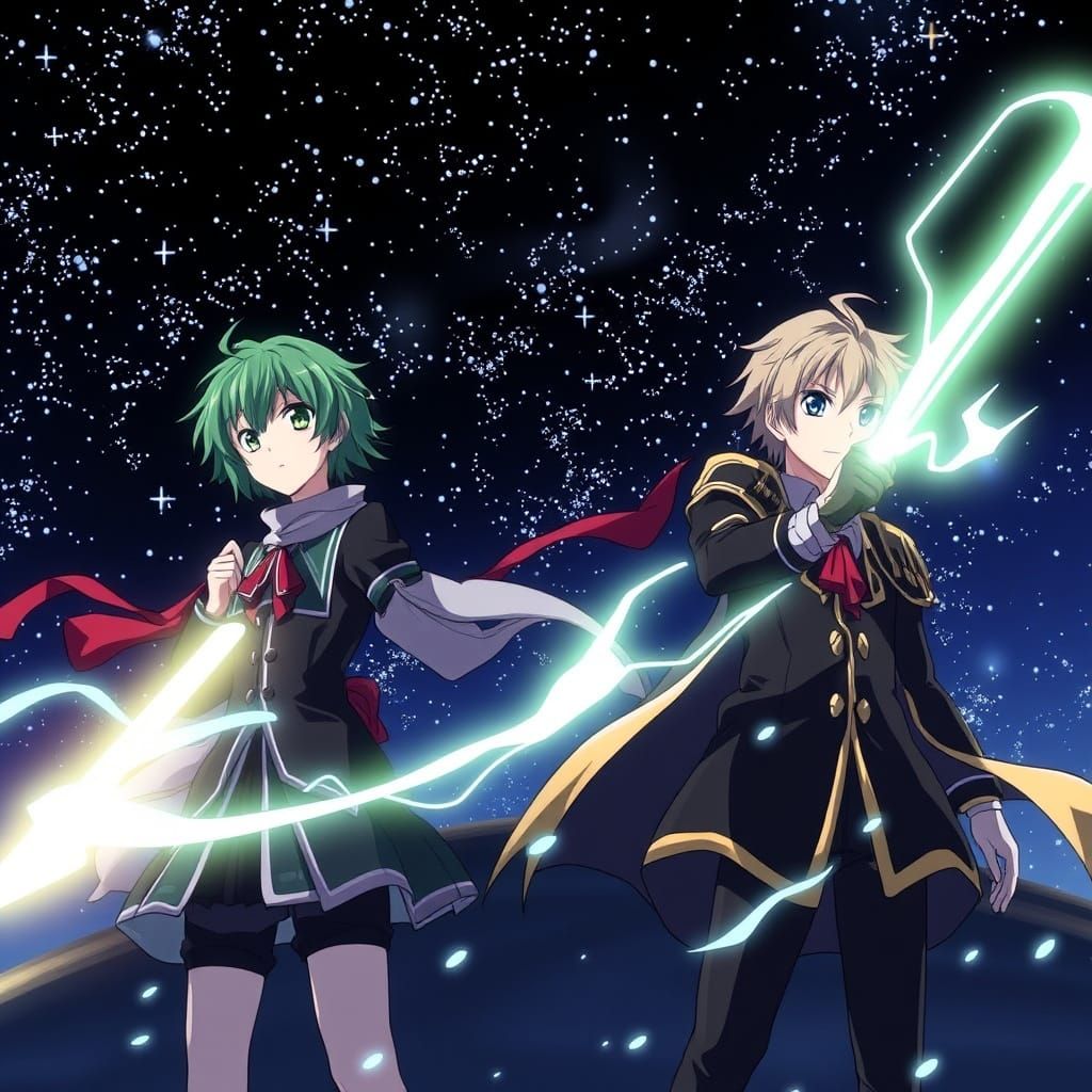 Futuristic Warriors Emerge in Radiant City