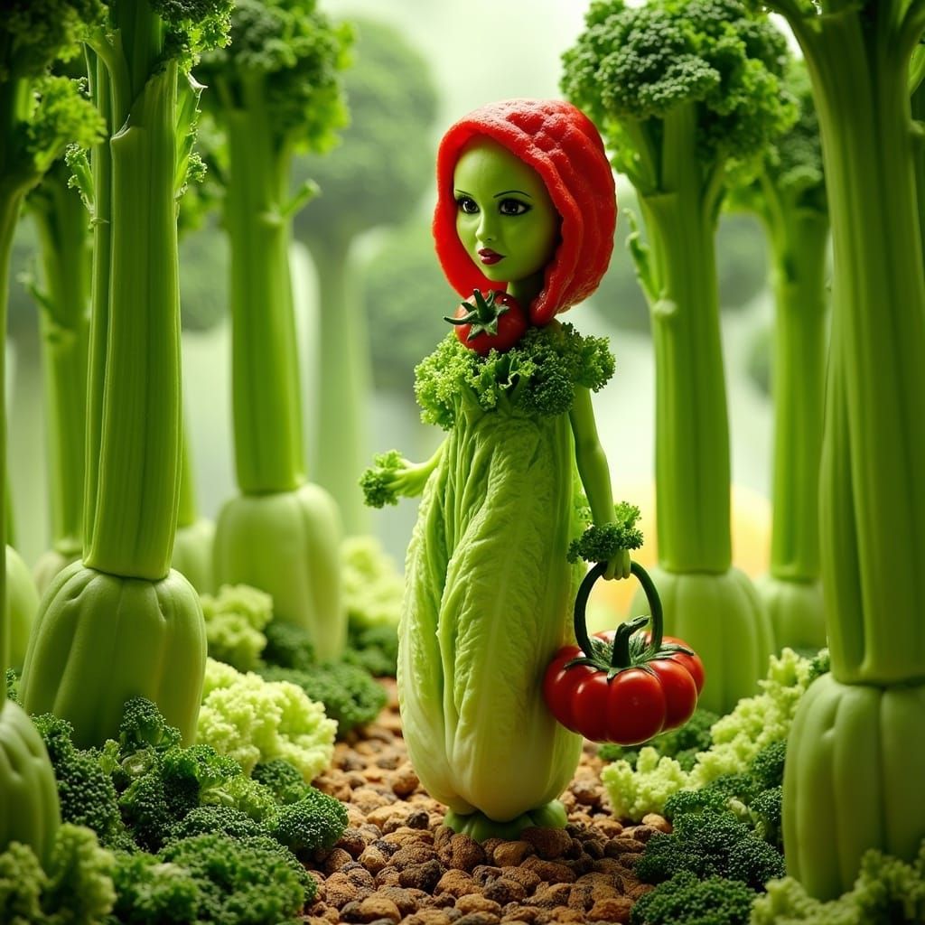 la lechuga presumida