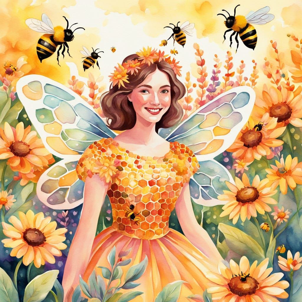 The Art Queen Celebrates Whimsical Bee Anniversary in Impres...
