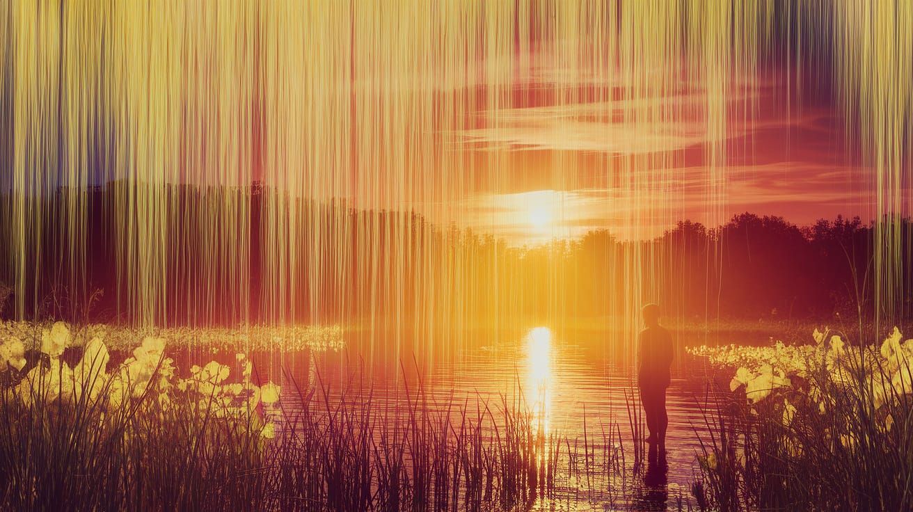 Twilight Serenade in Ethereal Glow