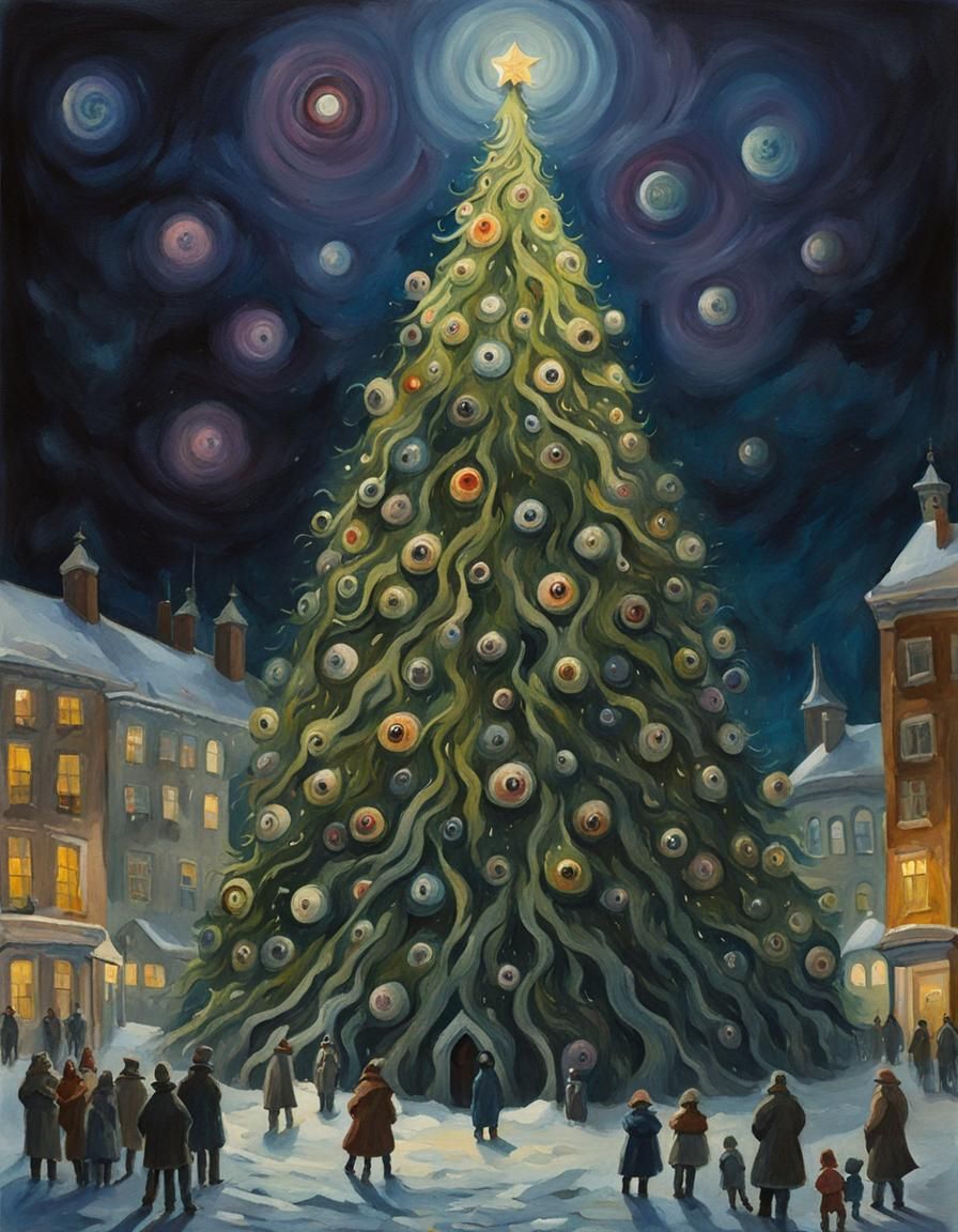 Innsmouth Square Shoggoth Tree