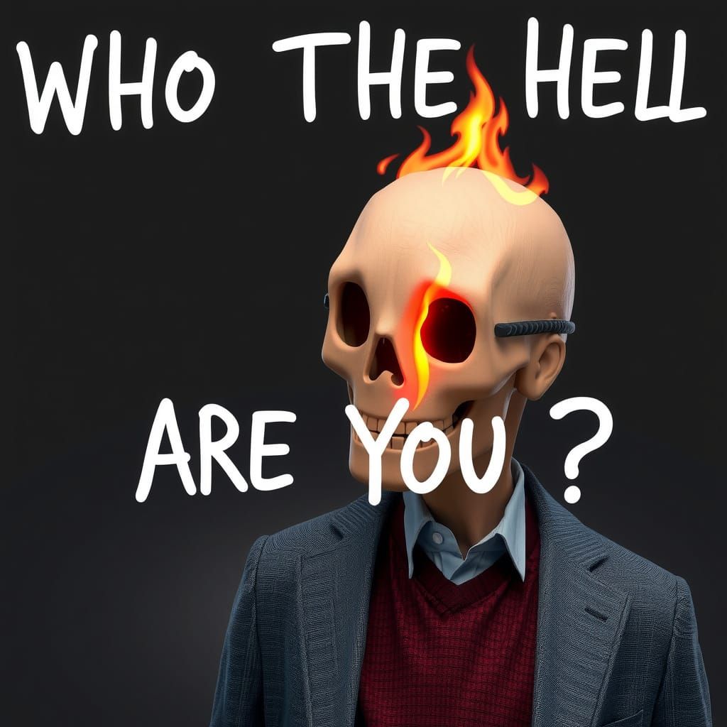 Intriguing Portrait: Who The Hell Are You?