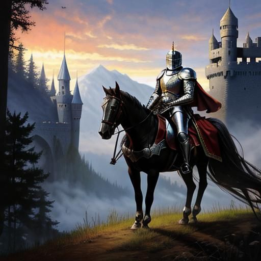 Knight Rescuing a Princess