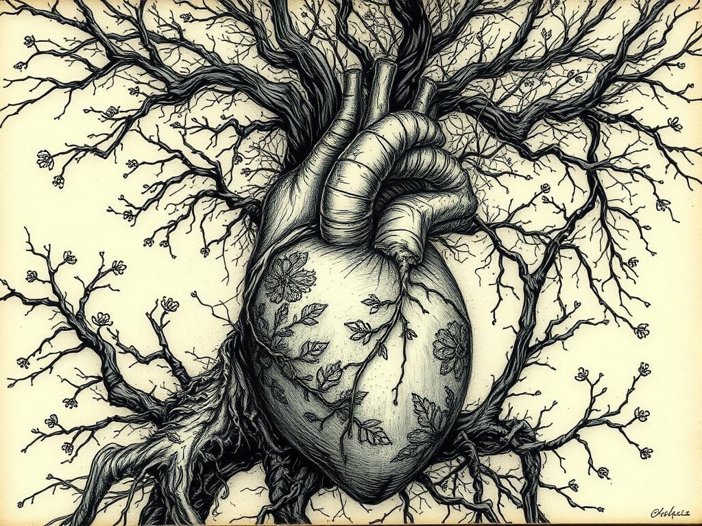 Intricate Illustration of an Invisible Truth