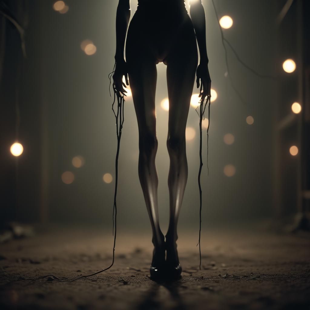 Disturbing Long-Legged Horror in Macro Photography