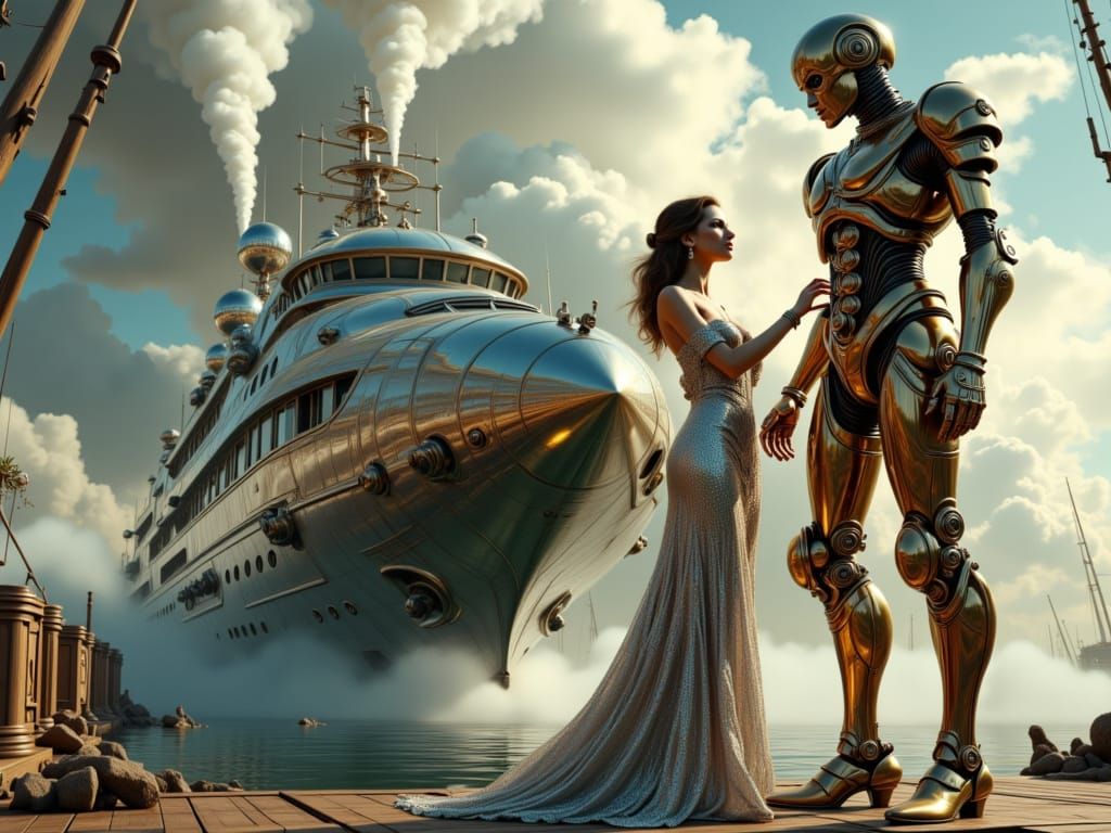 The Gala Arrival - Low angle hero shot