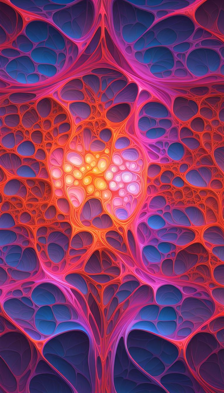 Vibrant Alien Silicon Life Forms in Diverse Artistic Styles