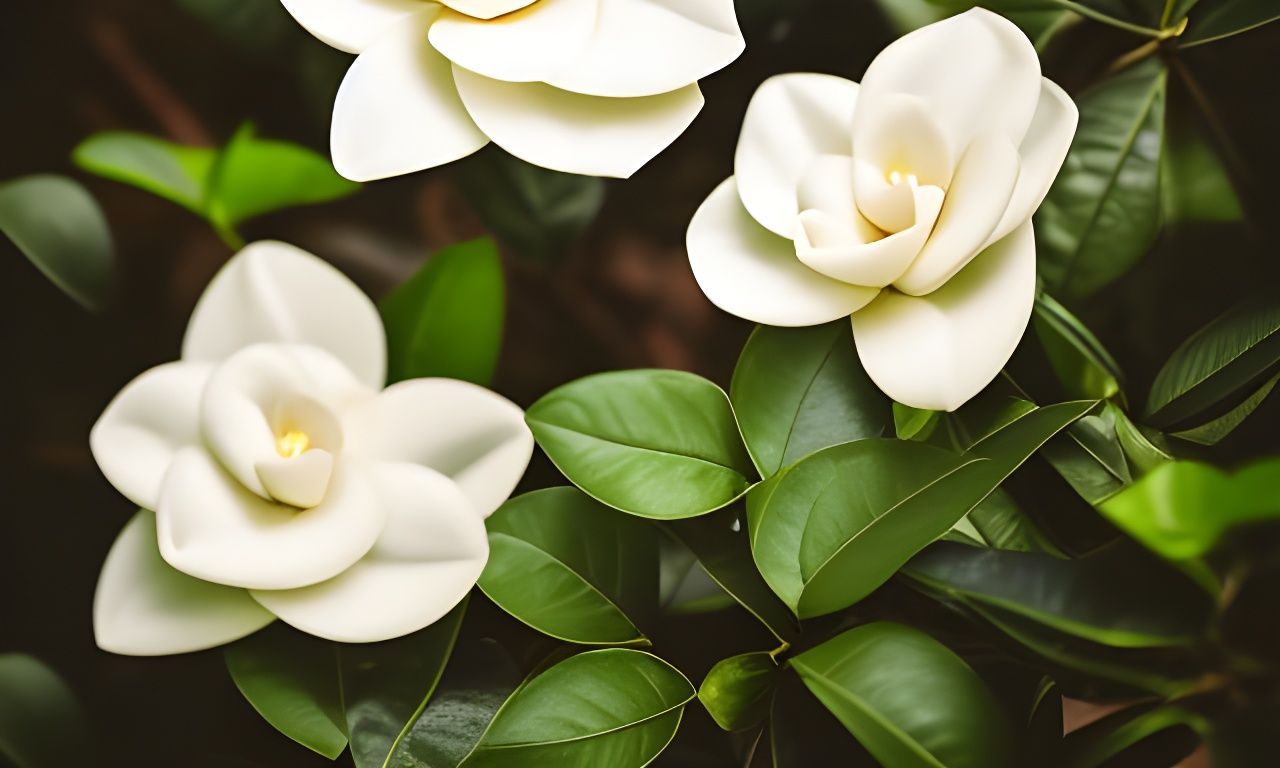 Gardenia Flower in the Garden: Professional Photography