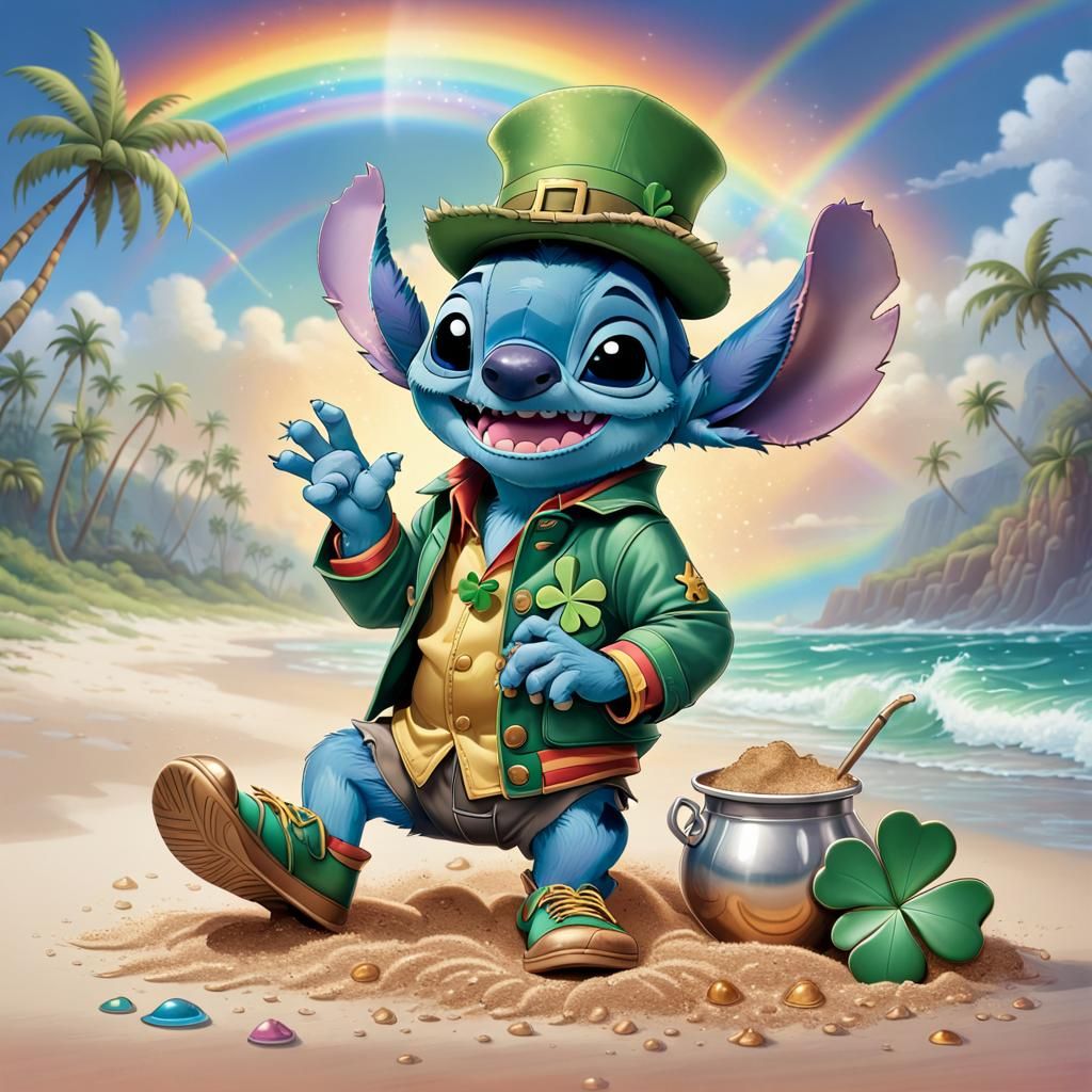 St Patrick's Day Stitch 3