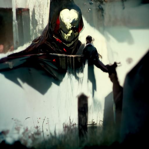 Sinister Heartbreak in Greg Rutkowski Style