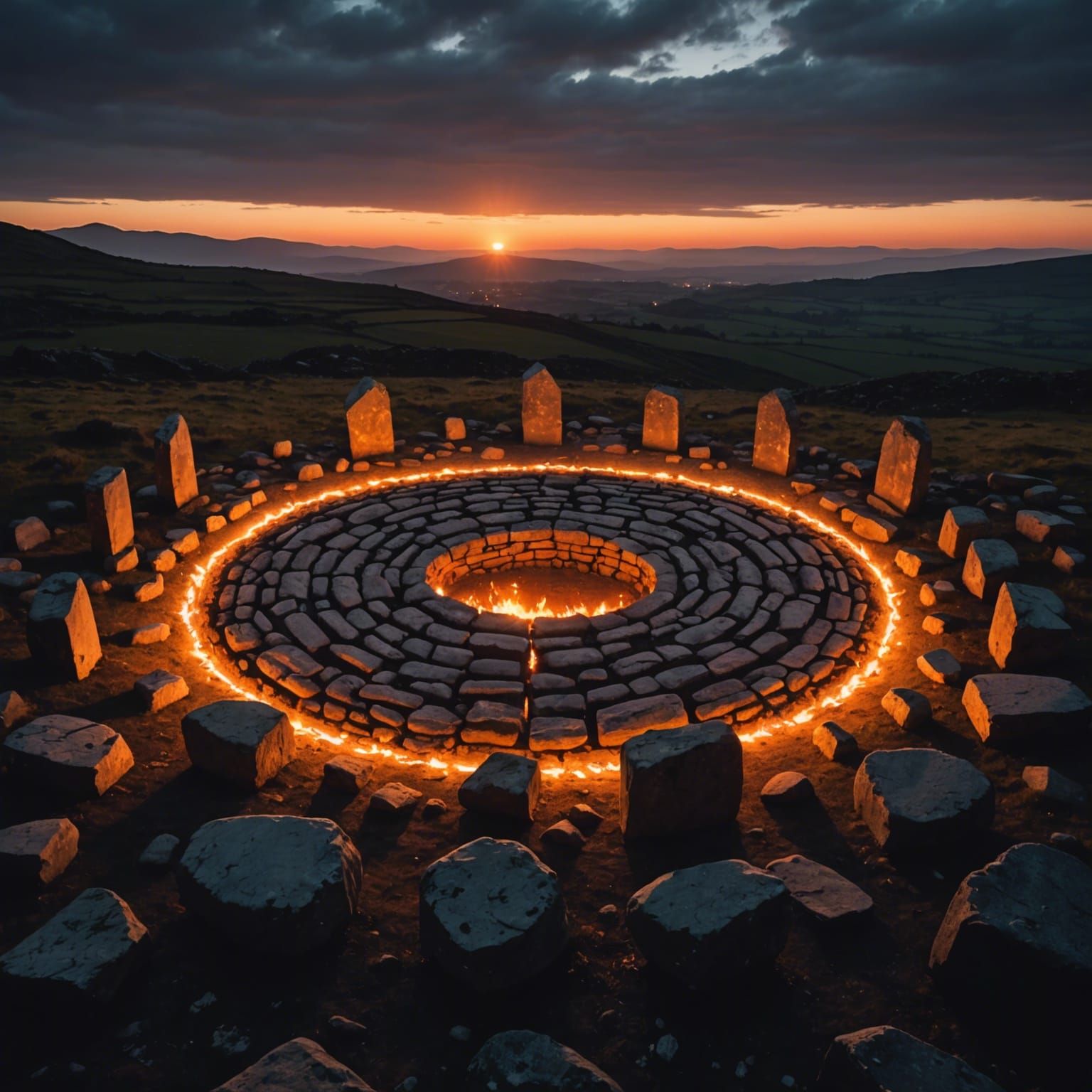 Demons Emerge from Stone Circle Reality Rift