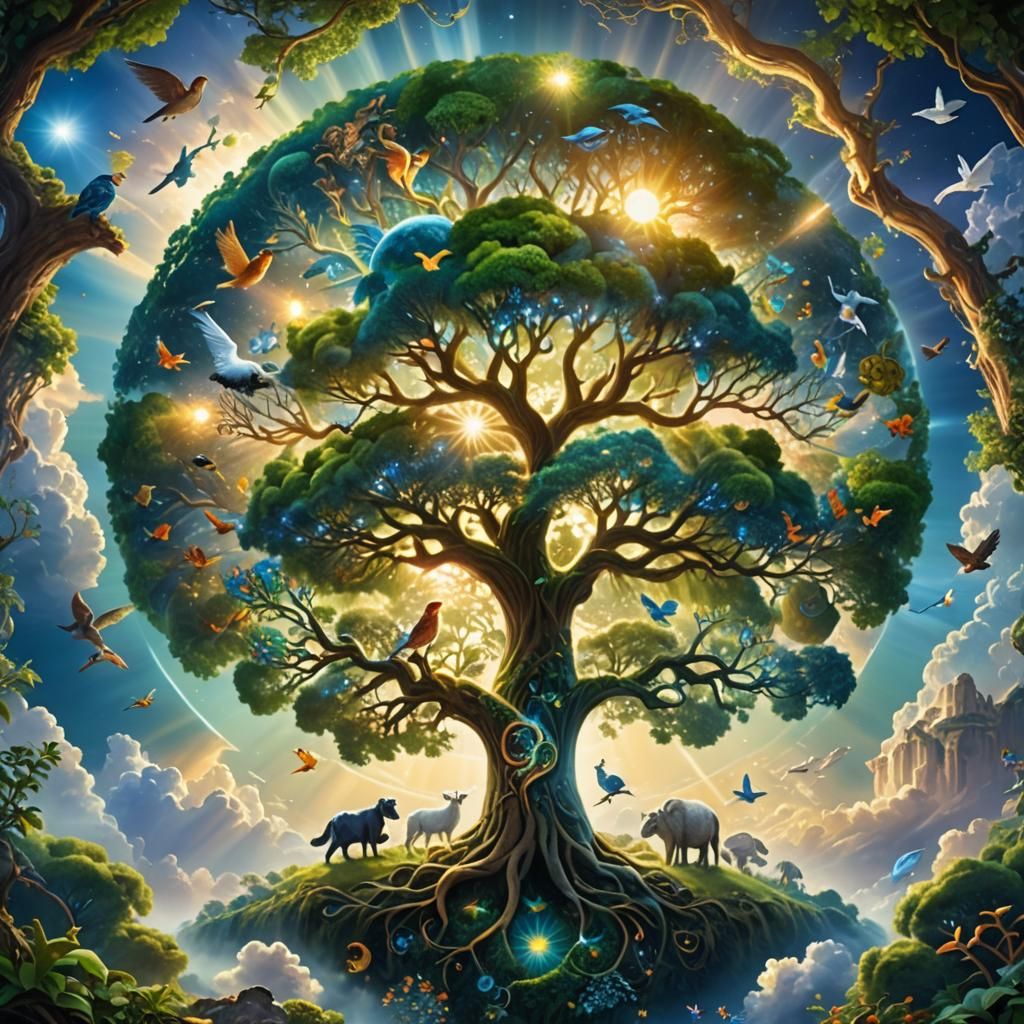 The Tree of Life on Planet Earth