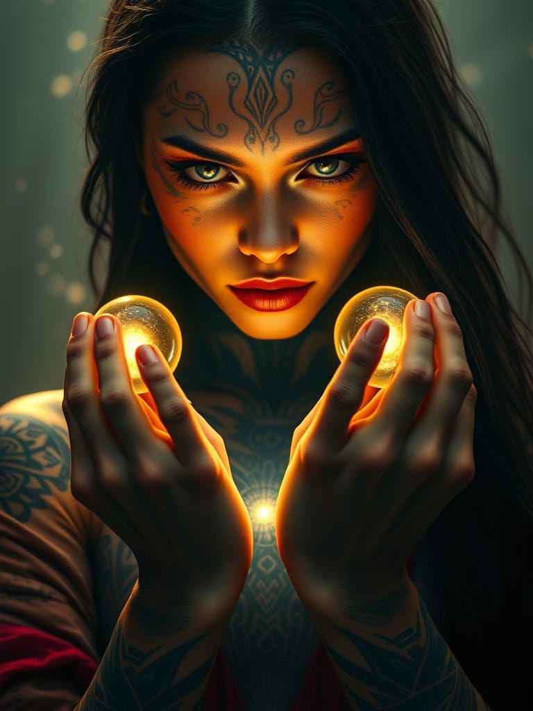 Cosmic Goddess in Vibrant, Cinematic Splendor