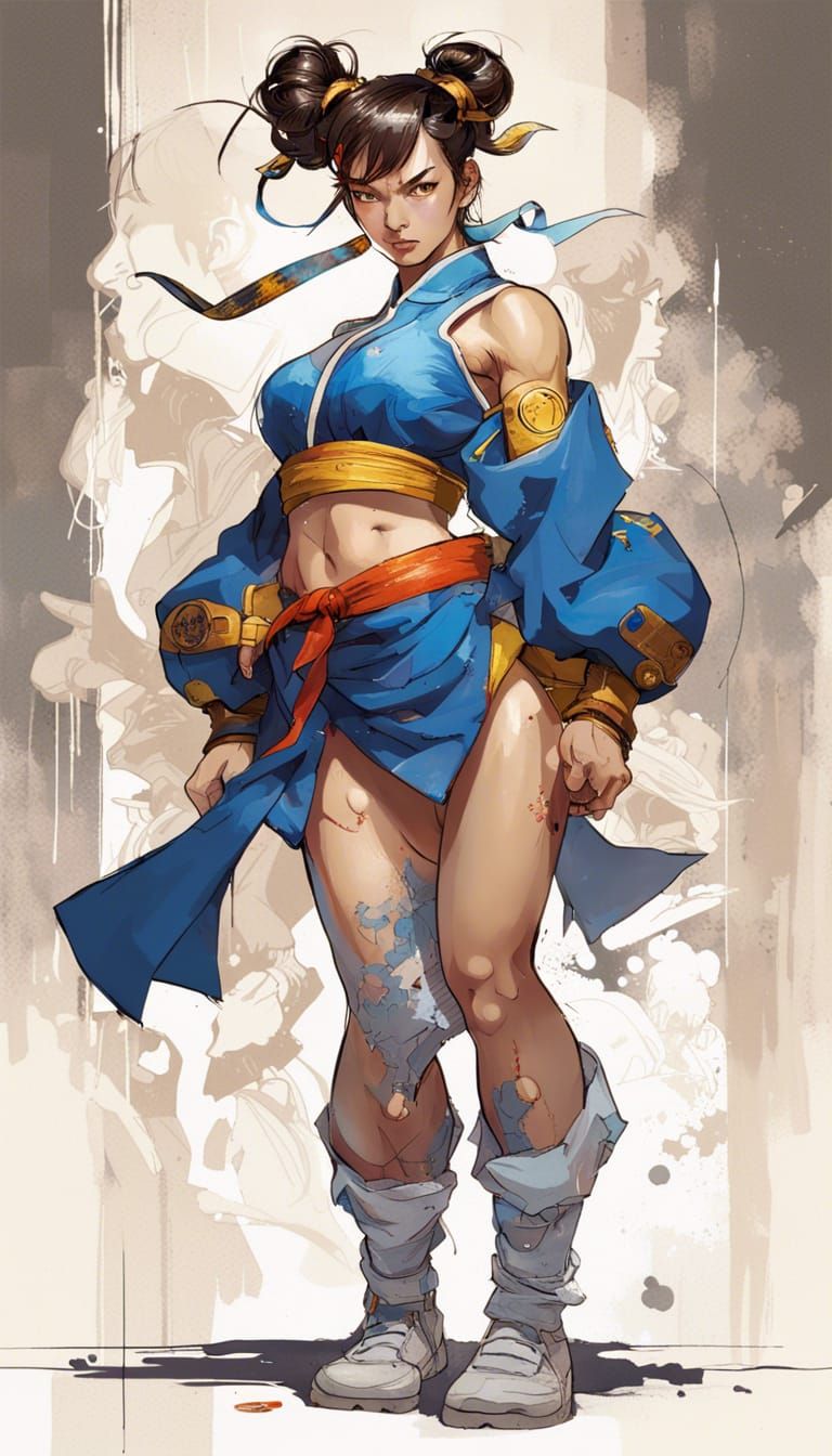 Chun-Li : Alpha Grunge Goddess