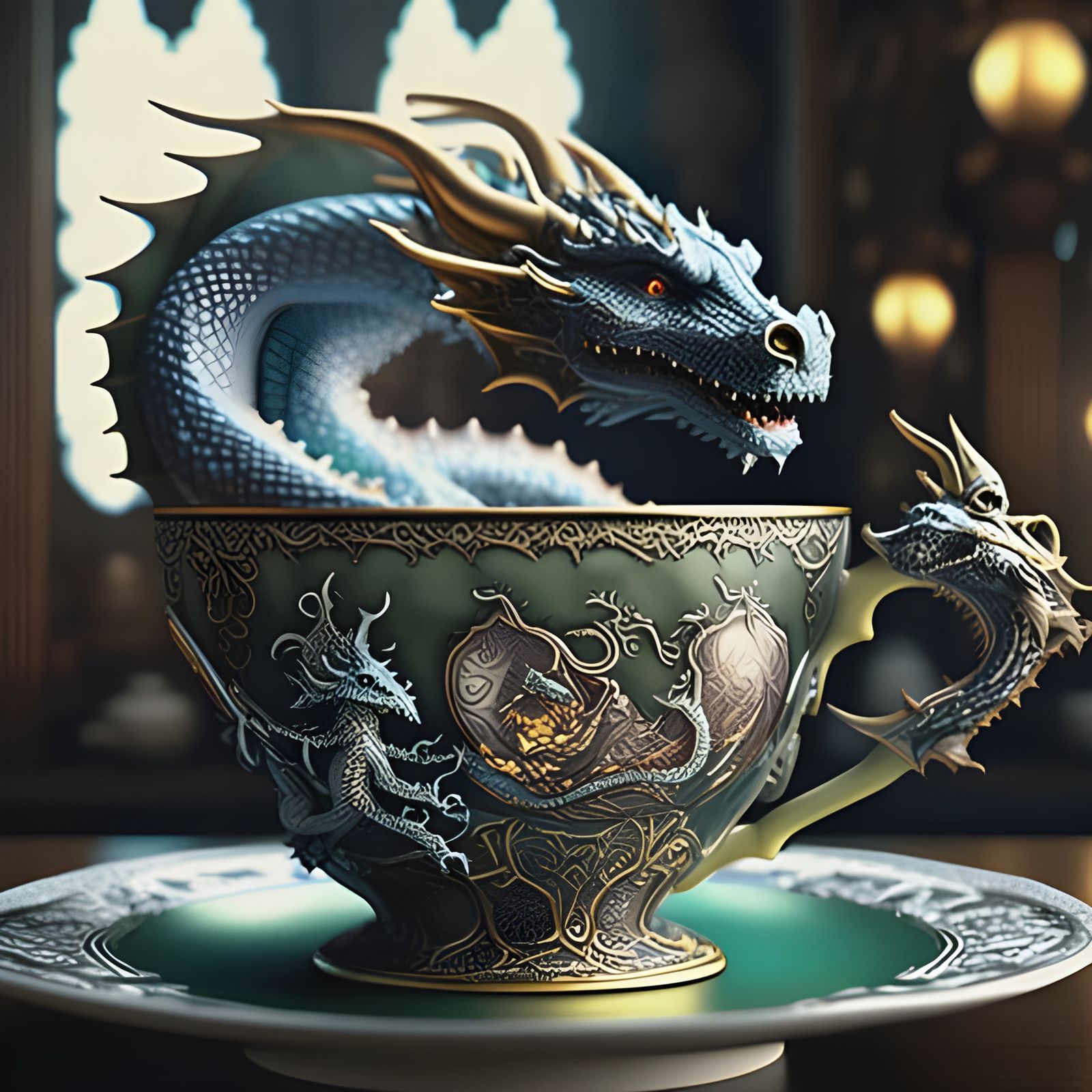 Elegant Image Generated by AI