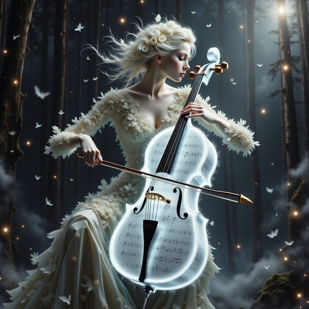 Muse of Roses and Ivy Plays Magical Cello