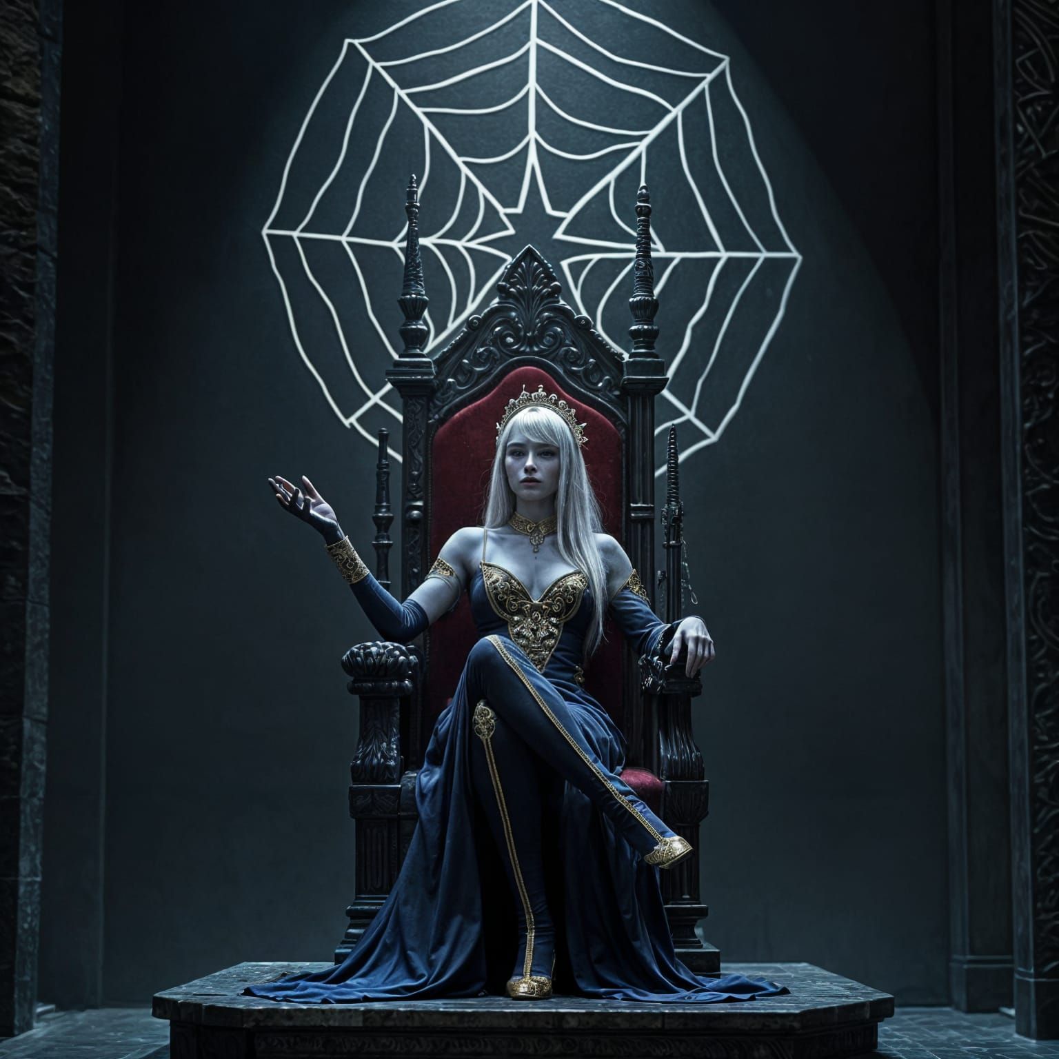 Dark Throne Room Majesty