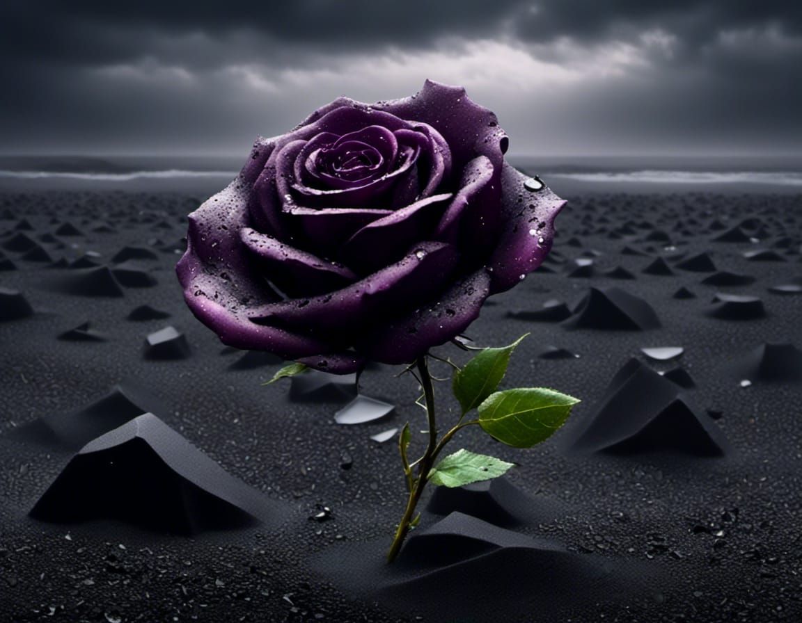 purple rose