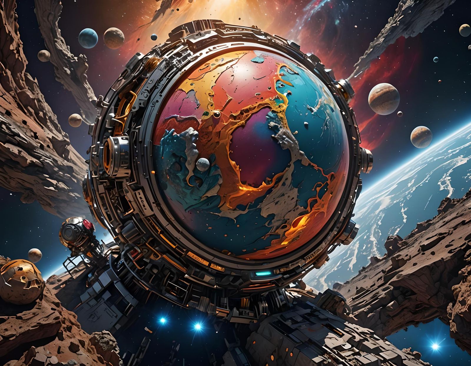 Beyond Earth Universe: Photorealistic Concept Art