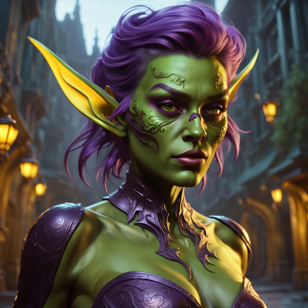 Green Goblin Girl