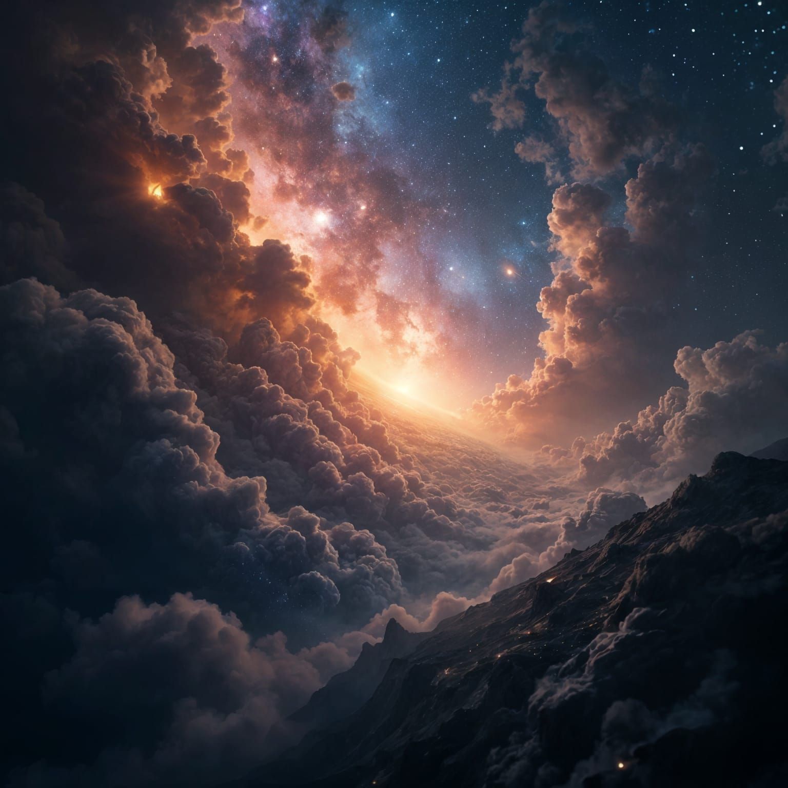 Galactic Threads Weave Time into Tapestry