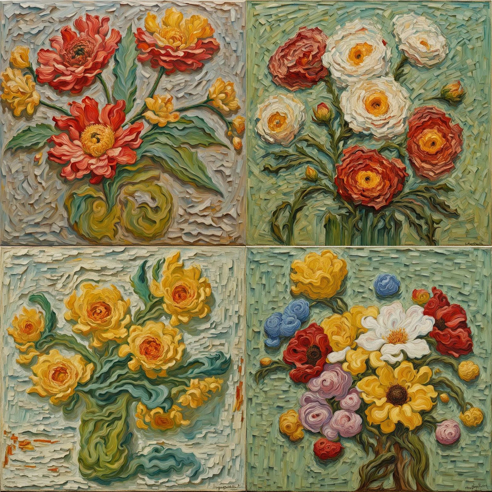 Impasto Technique Example