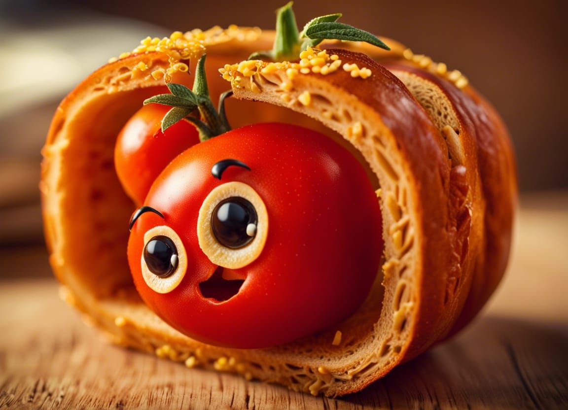 Hide and seek tomato