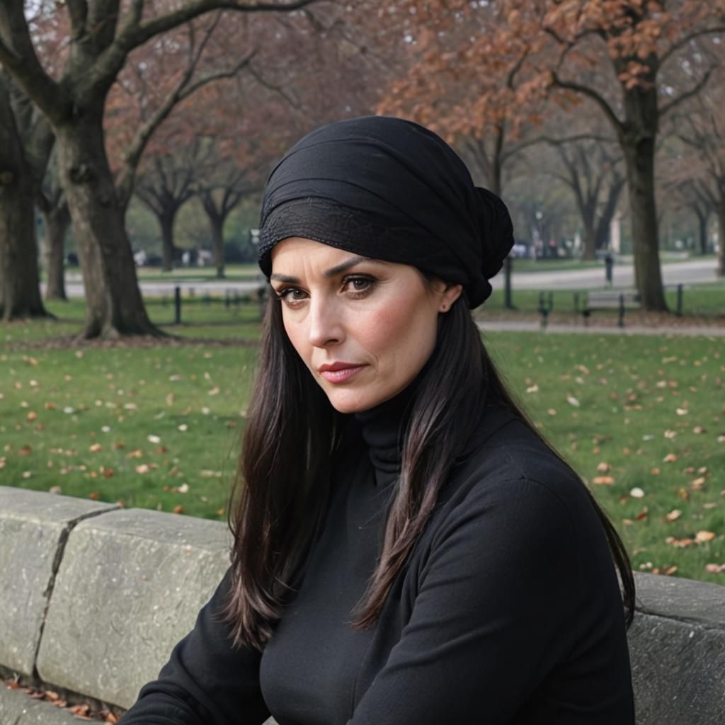 Portrait of a Woman Deep in Thought