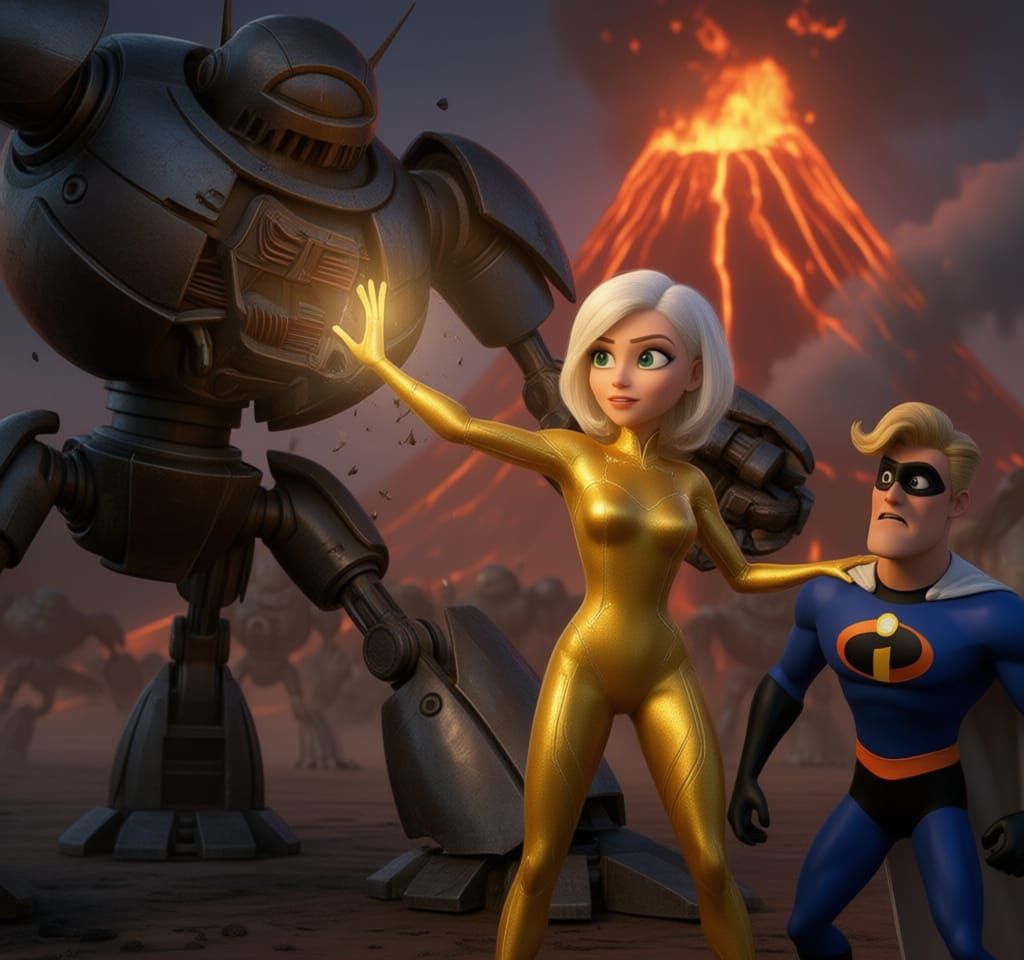 Mirage Obliterates Omnidroids in Heroic Rescue