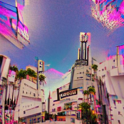 AI Interpretation of Hollywood