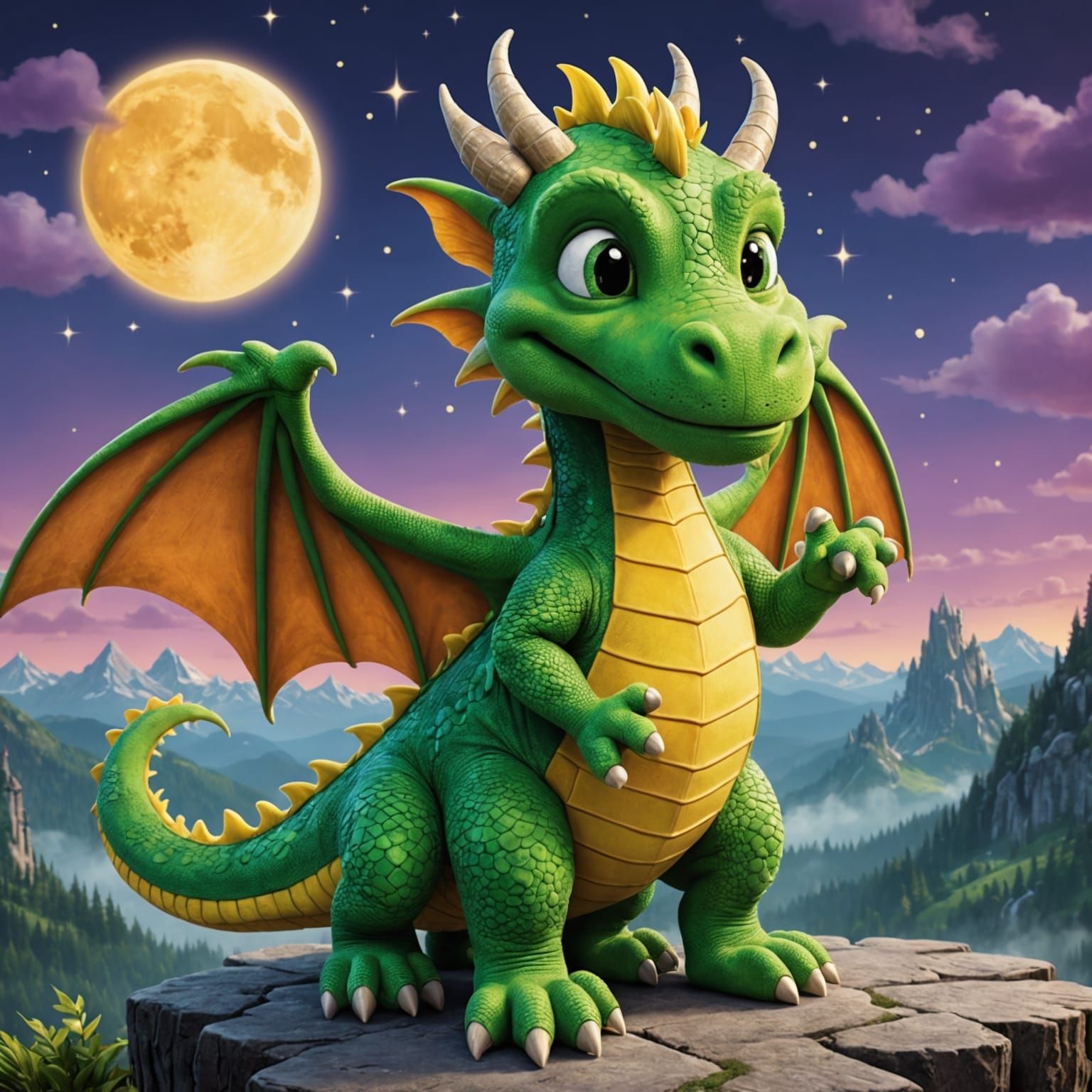 Friendly Dragon Image