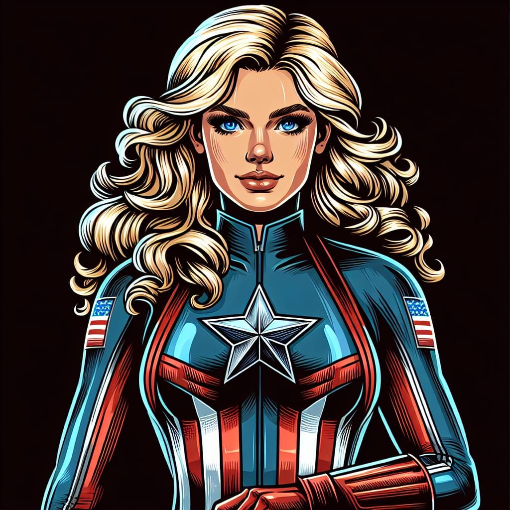 Female Captain America