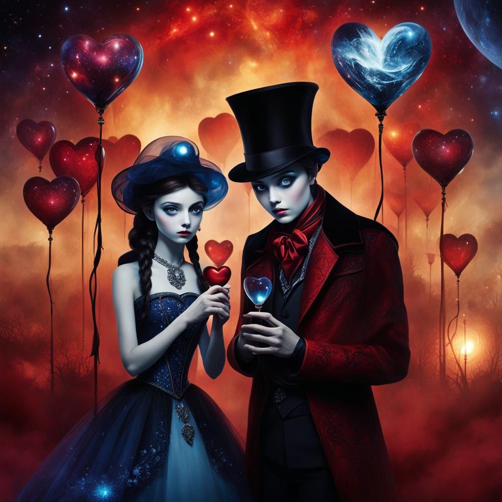 Ghostly Madness: A Delicate Glass Heart