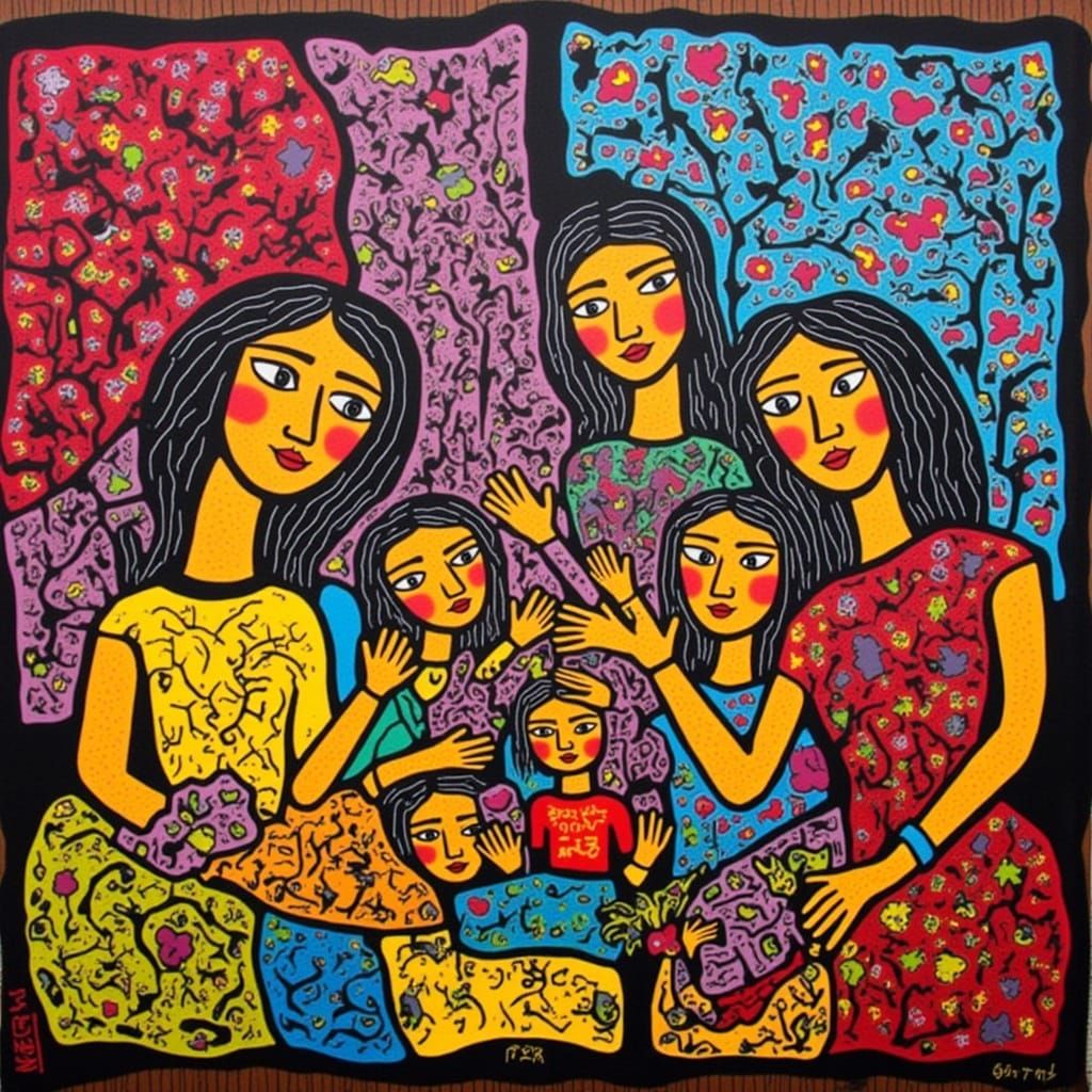 Colorful Graffiti Doom Art Explosion