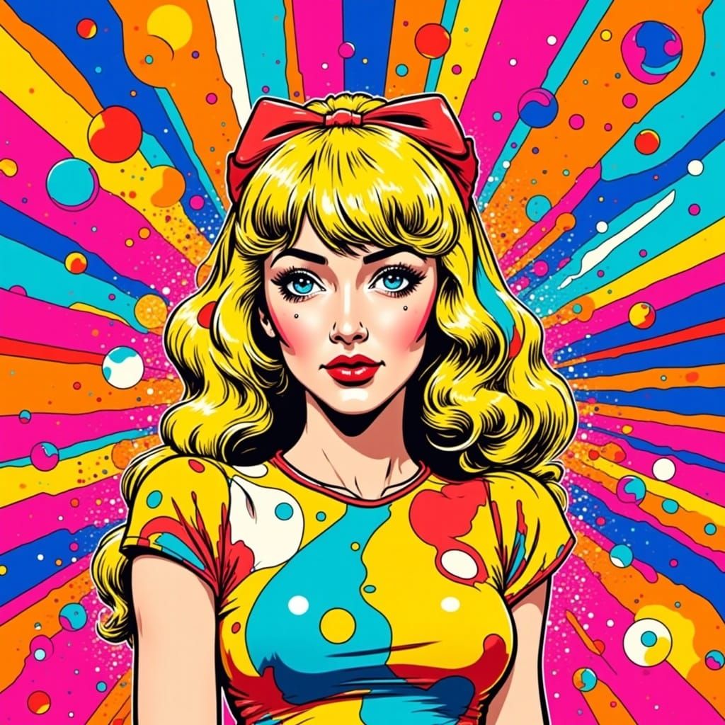 Psychedelic Pop Art: Scooby Doo on Acid