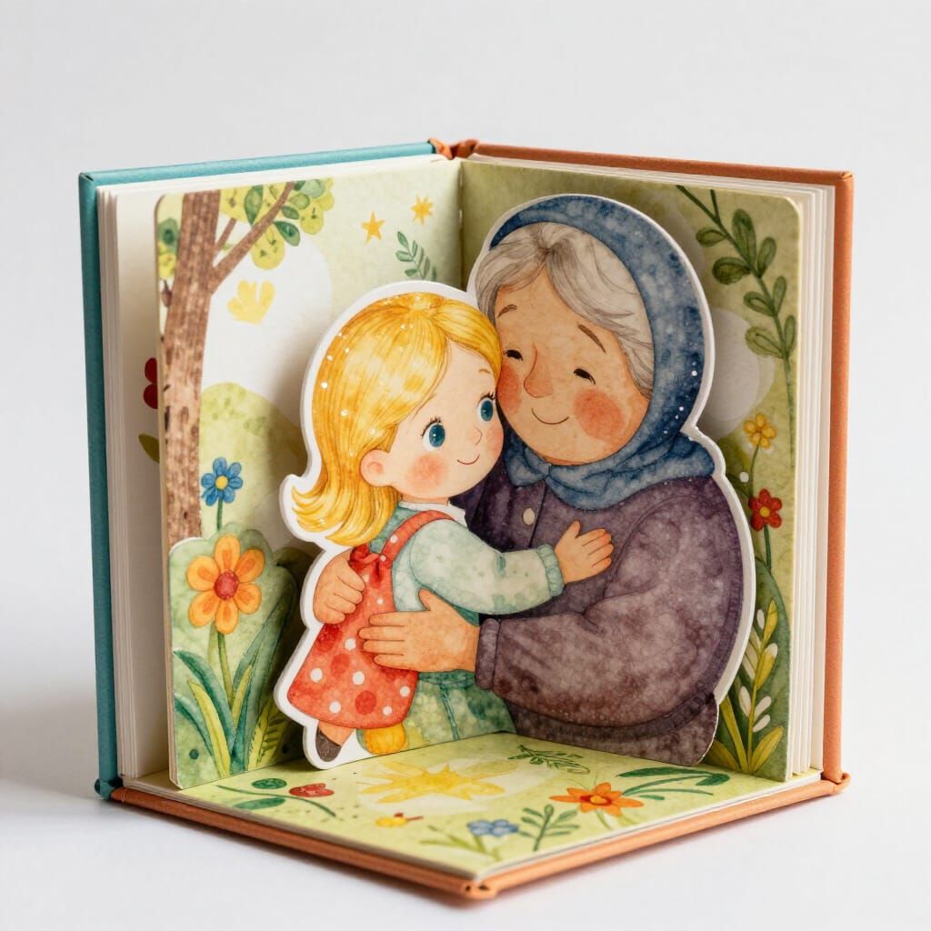 Little Lil loves her Nanna!