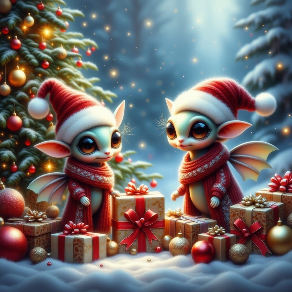 <lora:AOW Mix JV Model:1.0>
two cute adorable little whimsic...